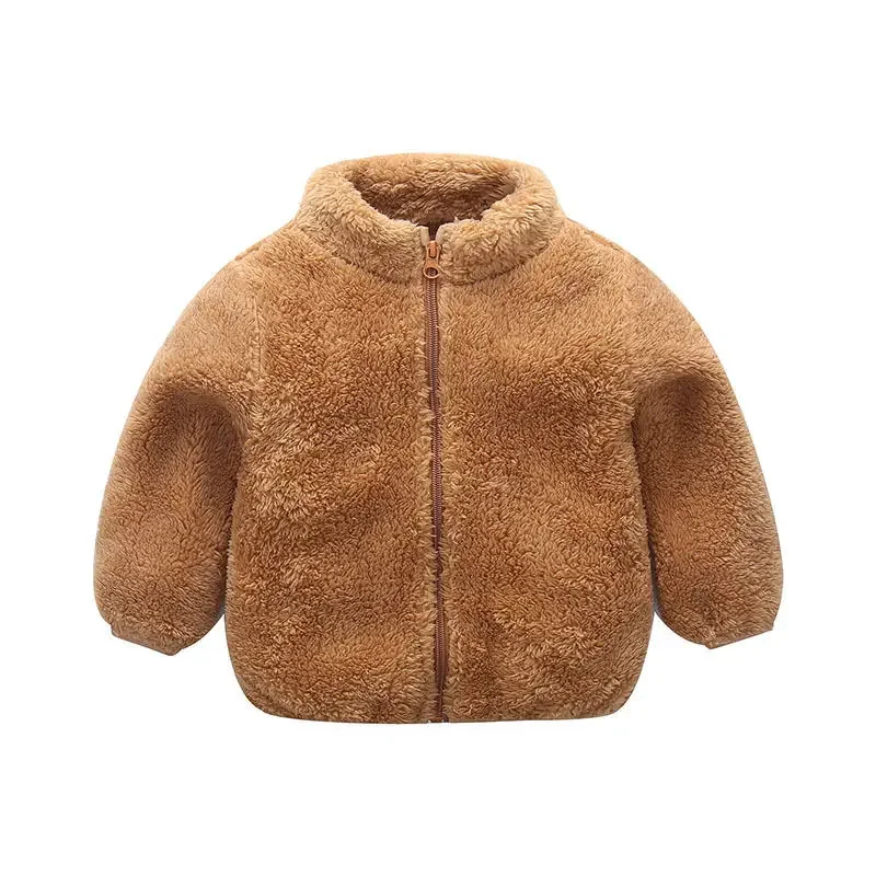 Kids Winter Coats 2024 New Children Outerwear Boy Warm Fleece Jacket Baby Girls Jackets for Autumn Spring Children Clothing