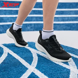 Xtep Running Shoes For Women 2024 Spring Stability Athletic Shoes Jogging Breathable Sneakers 976118110006