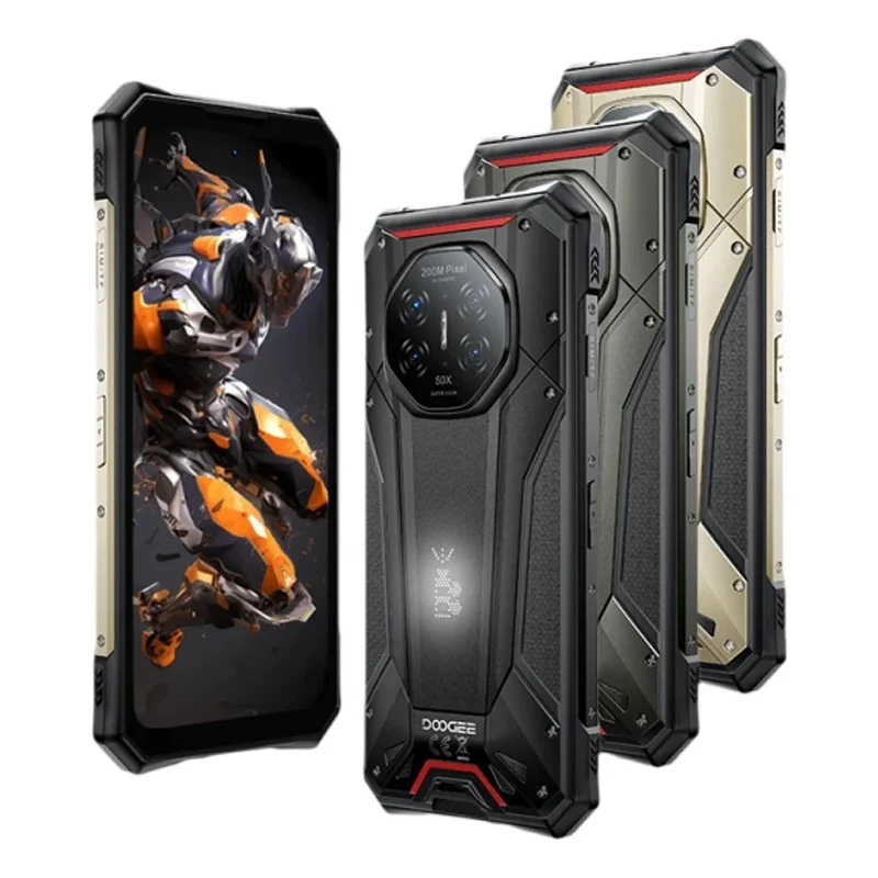World Premiere DOOGEE S300 Plus 5G Rugged Phone Dimensity 8300 12GB 1TB 11000mAh 120W 6.78'' Screen Android 16 Smartphone NFC