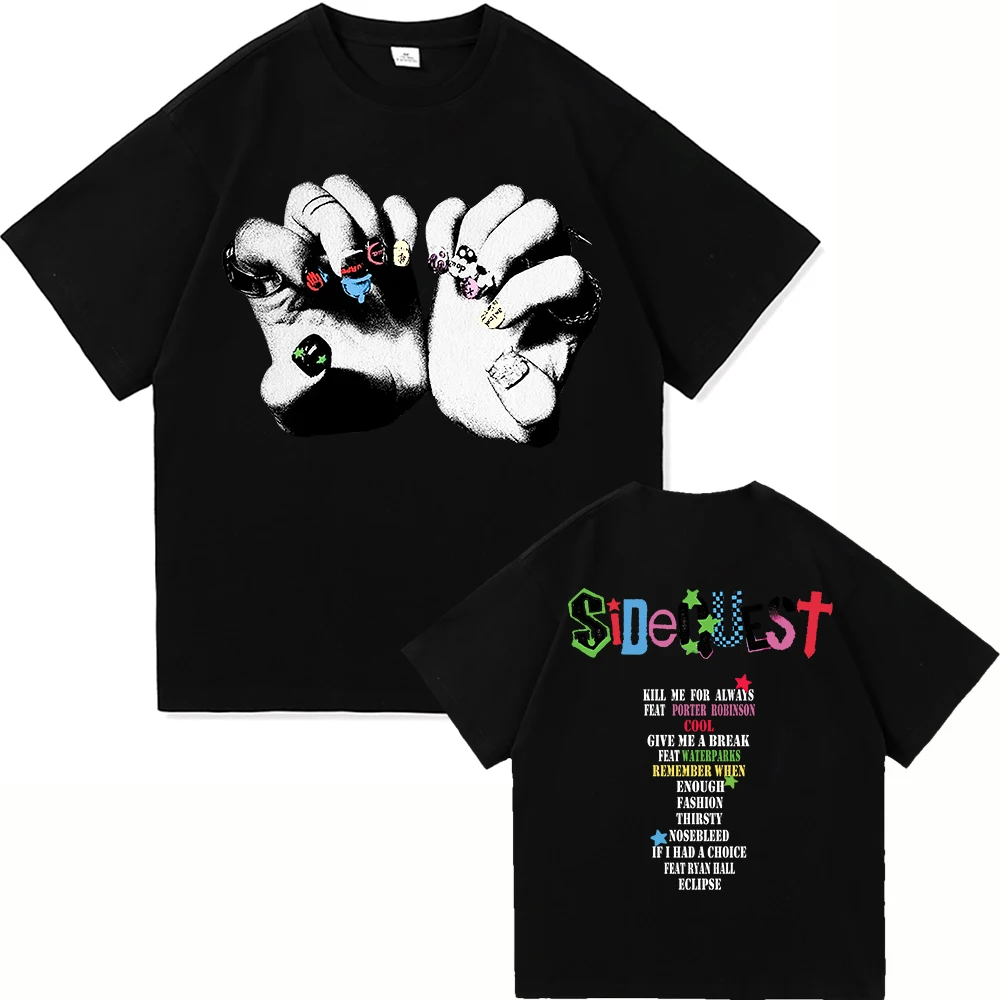 مايكل كليفورد Sidequest تي شيرت أزياء الرجال الجمالية خمر ألبوم جديد تي شيرت للجنسين عالية الجودة عادية القطن تي شيرت #1