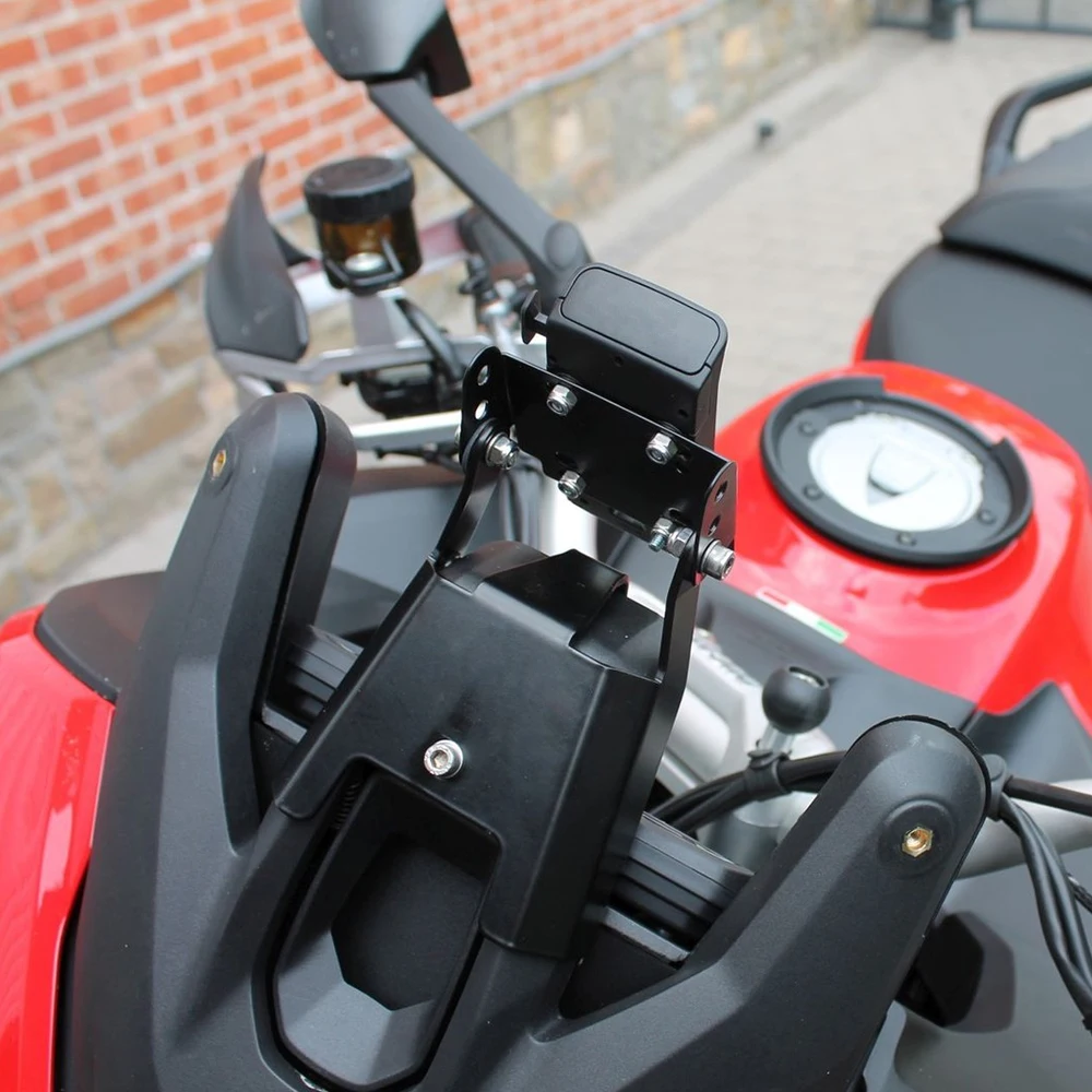 

For Ducati Multistrada V2 1200 Enduro 950/S V2/S 1260/S/Enduro Motorcycle Mobile Phone USB Charging Holder Navigation Bracket