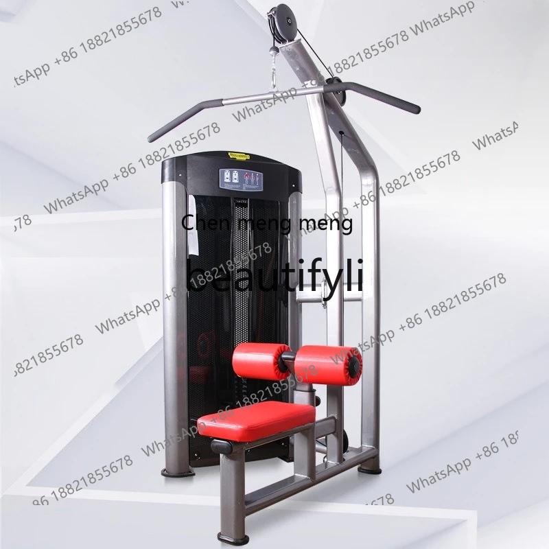 

x Sitting high back trainer, strength fitness equipment