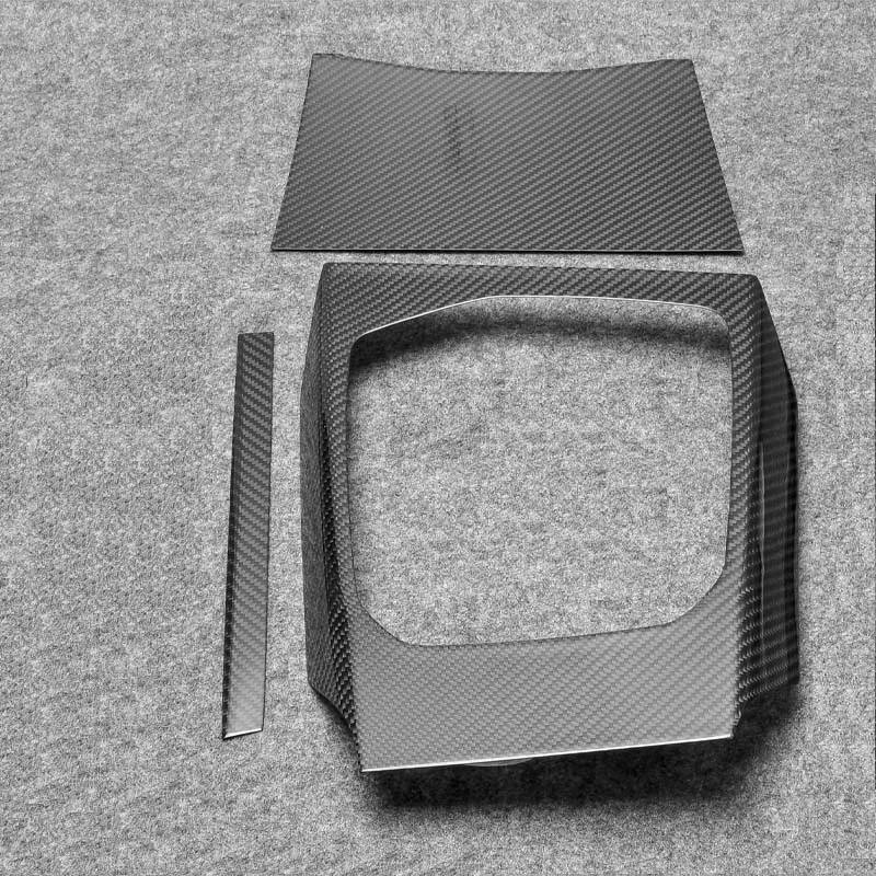 ل جديد 3 4 سلسلة G20 G21 G22 I3 I4 تجميل 2022 2023 سيارة مركز وحدة التحكم لوحة القيادة الجانب والعتاد لوحة ألياف الكربون الجافة