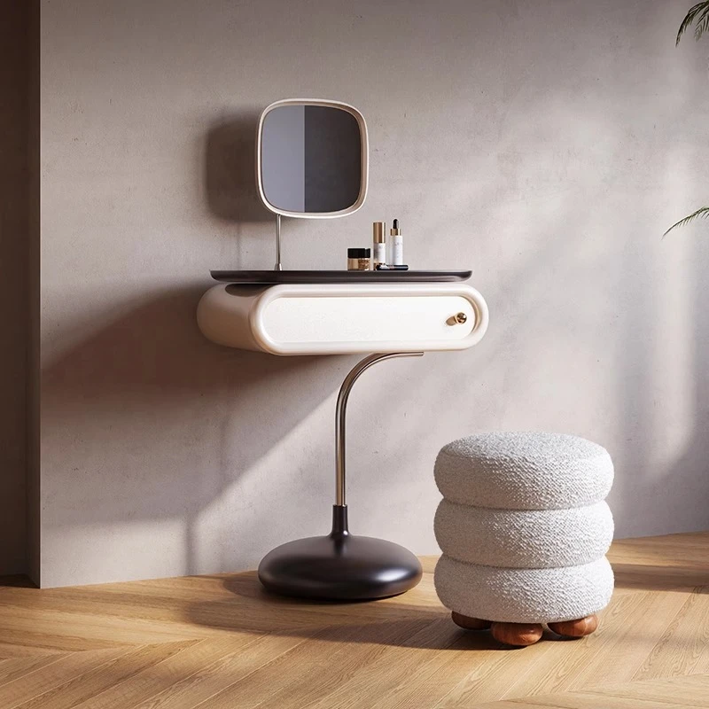 Minimalista mini penteadeira luz de luxo moderno design beleza penteadeira serviço organizador comoda pra quarto móveis