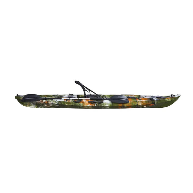 Hot Sale Colorful Sea Fishing One Person Sit-On-Top Kayak With Pedal Drive CE Certified Strong And Stable Hull