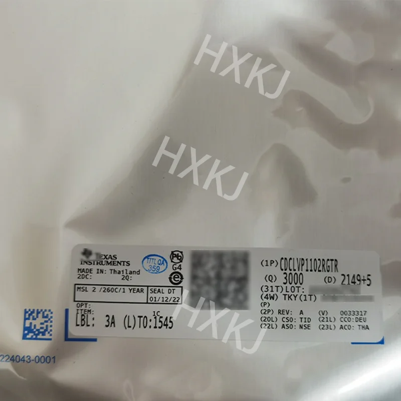 Новые и оригинальные электронные компоненты CDCLVP1102RGTR VQFN16, 1 шт.