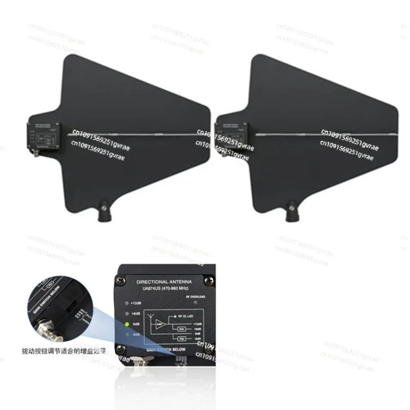 Antenna Power Distribution System Amplifier RF Signals Booster For Microphone Wireless Enhancer 60Hz-15KHz UA844