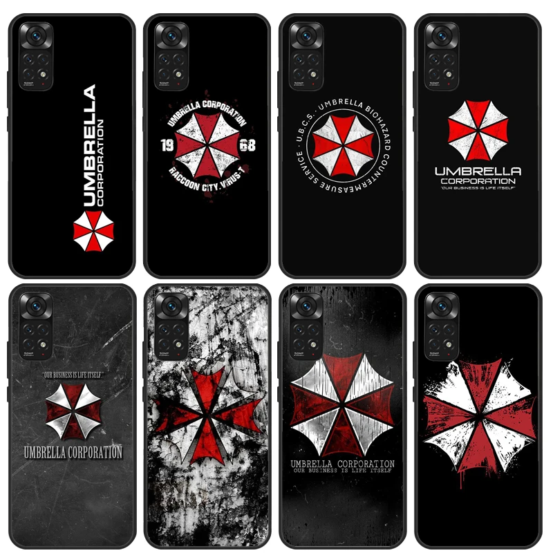 Custodia Umbrella Corporation per Redmi Note 11 Pro Redmi Note 10 Pro 9 8 12 9S 10S 11S Redmi 10 9 9A 9C 10C Coque