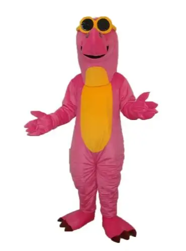 

Fashion Design Dinosaur with Glasses Mascot Costume Adult Birthday Party Fancy Dress Halloween Cosplay Outfits Clothing Xmas