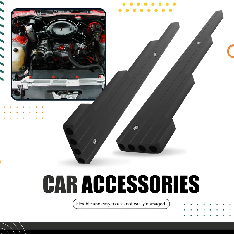 

For V8 Spark Plug Wire Looms Separator Divider Holders 40375 For Chevy Ford SBC BBC SBF BBF 350 400 396 472 502