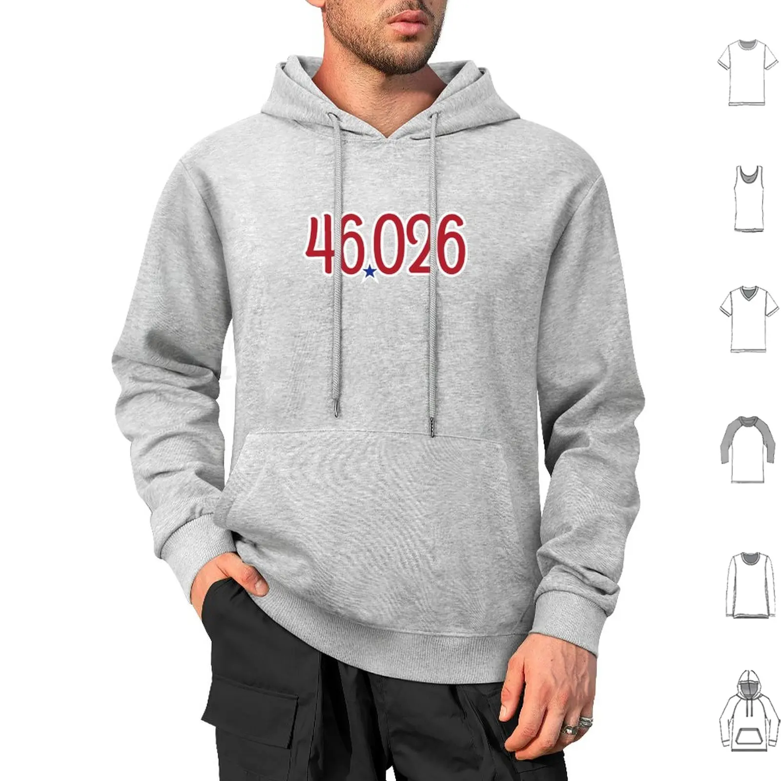 Alec Bohm 46 , 026-Baseball Hoodie cotton Long Sleeve