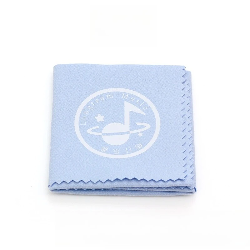 Pano de limpeza de guitarra, violino, piano, guzheng, erhu, acessórios de pipa pano de cuidado e limpeza