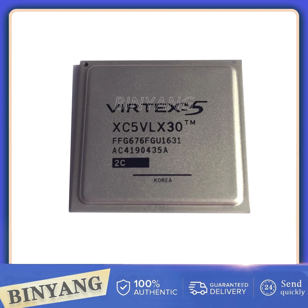 1PCS XC5VLX30-2FFG676C New In Stock BGA Encapsulation