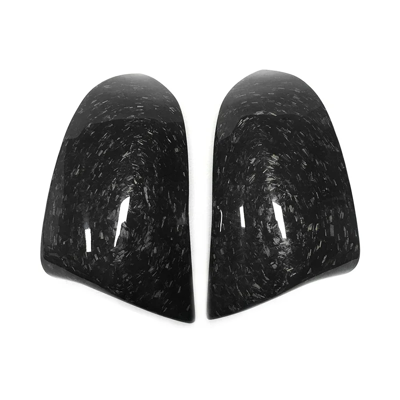 F15 New Forged Carbon Mirror Caps Replacement for BMW X3 X4 X5 X6 Upgrade X5M X6M Look OEM Fitment Side Mirror Cover