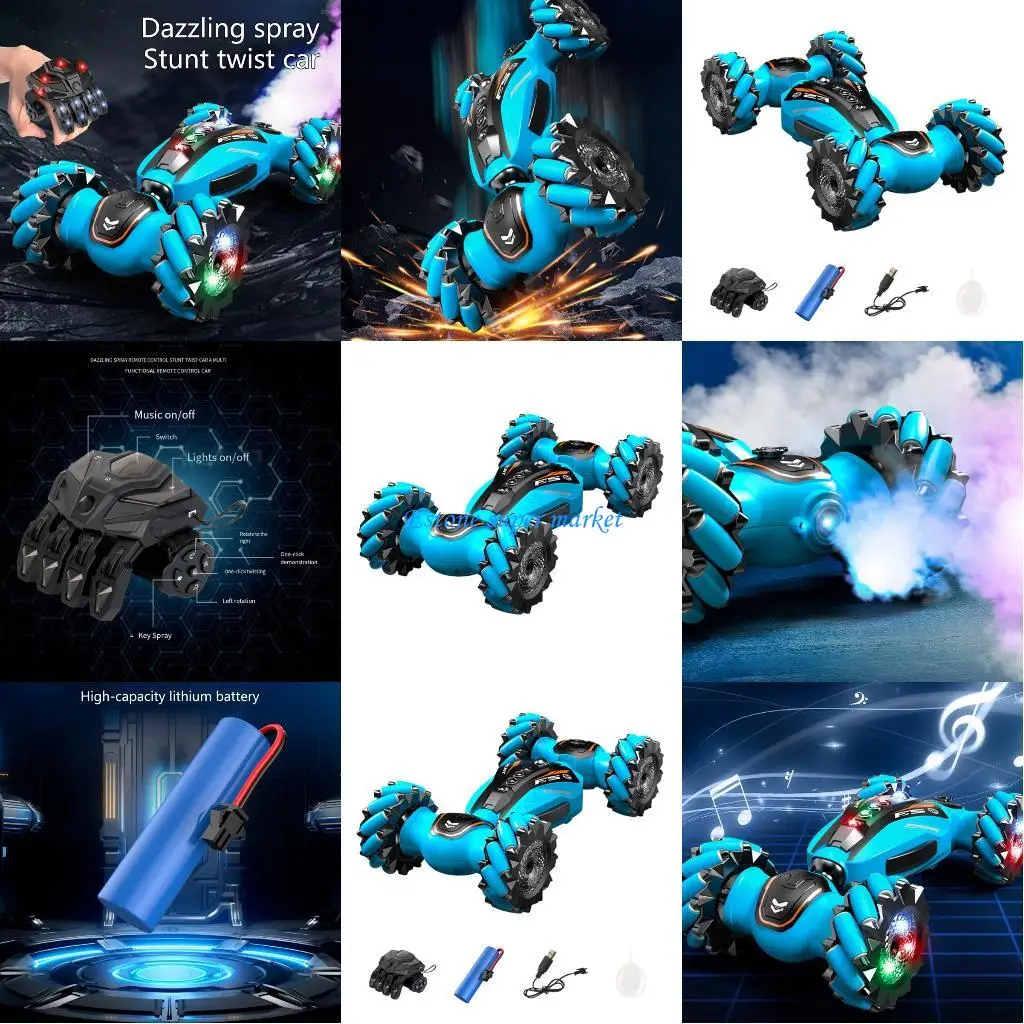 

090B Professional Stunt Racing Car 2.4GHz Control ABS Material Anti Crash System