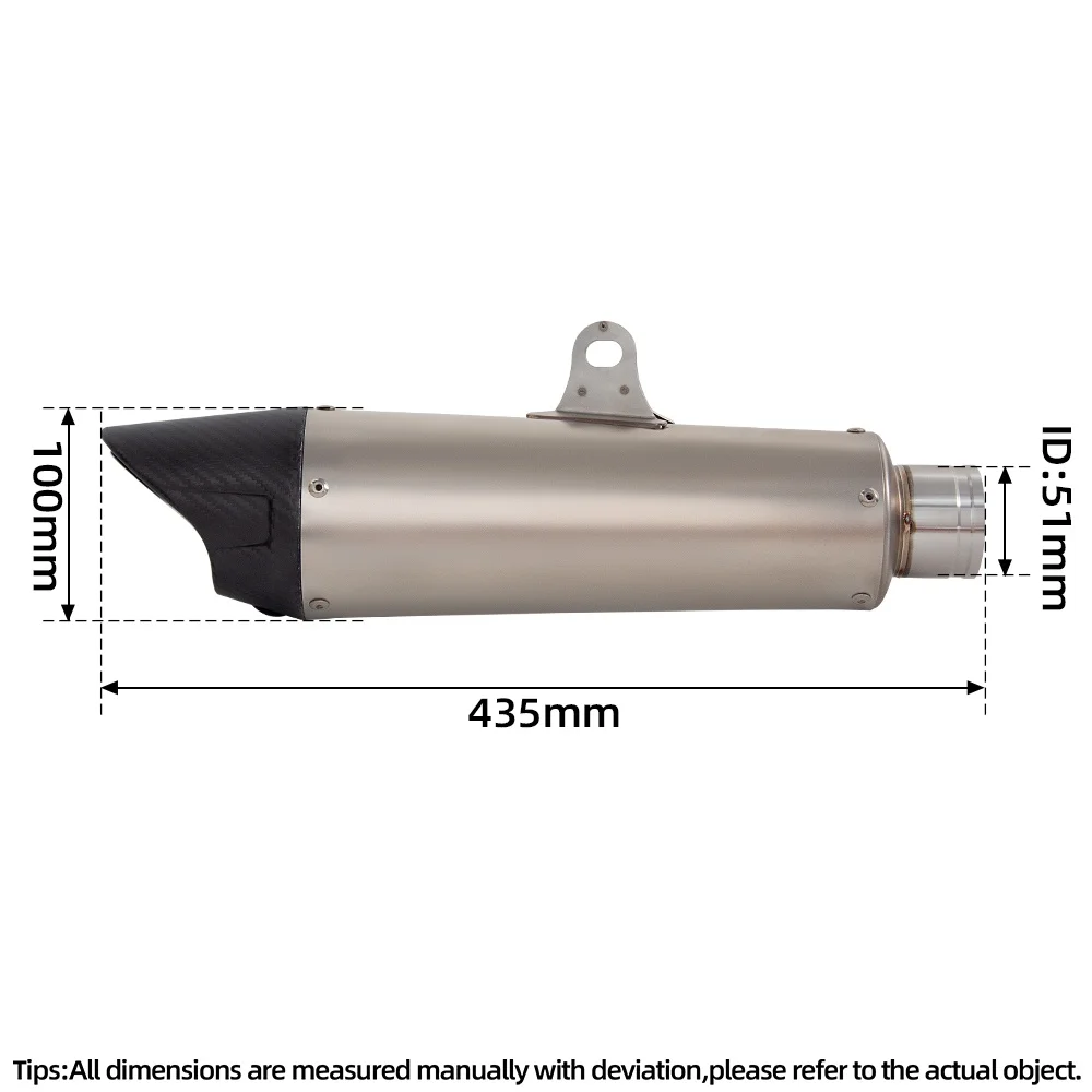 For Triumph 765 Little Frog Stainless Steel Swing Mid-Section Exhaust Pipe Modification New Condition For Motorcycles And Cars