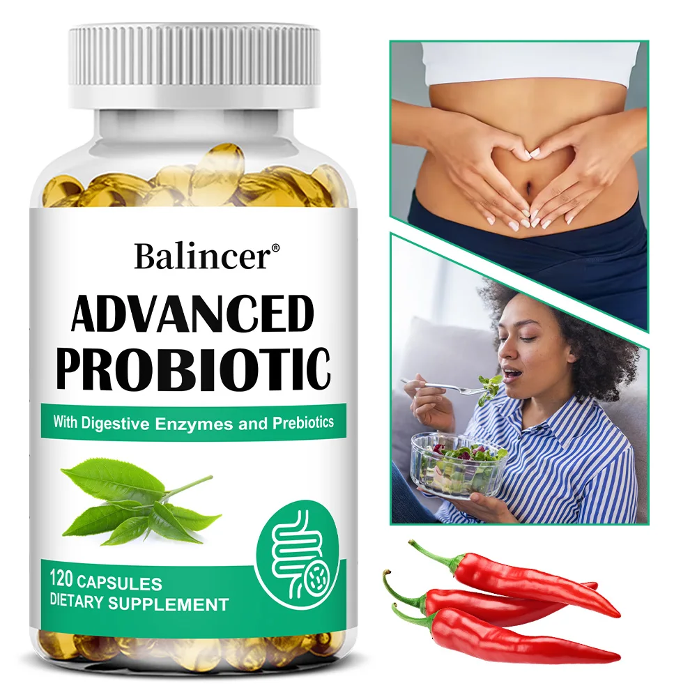 

Гадestive Enzymes - пребиотики и пробиотики, способствуют здоровье пищеварения и здоровье водосточной железы, поддерживают метаболизм, впитывание питательных веществ