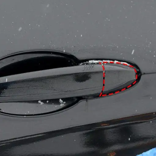 Front Left Door Handle Key Cover Cap 51217396541 for BMW X1 X2 X5 X6 F-Series Models Produced Between 2013 and 2023