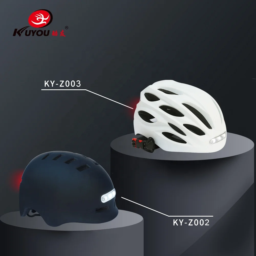 

CE Certified PC EPS Led New Style Cycling Helmet With Dead and tail Light Skiing Skating Skateboard Bike Helmet