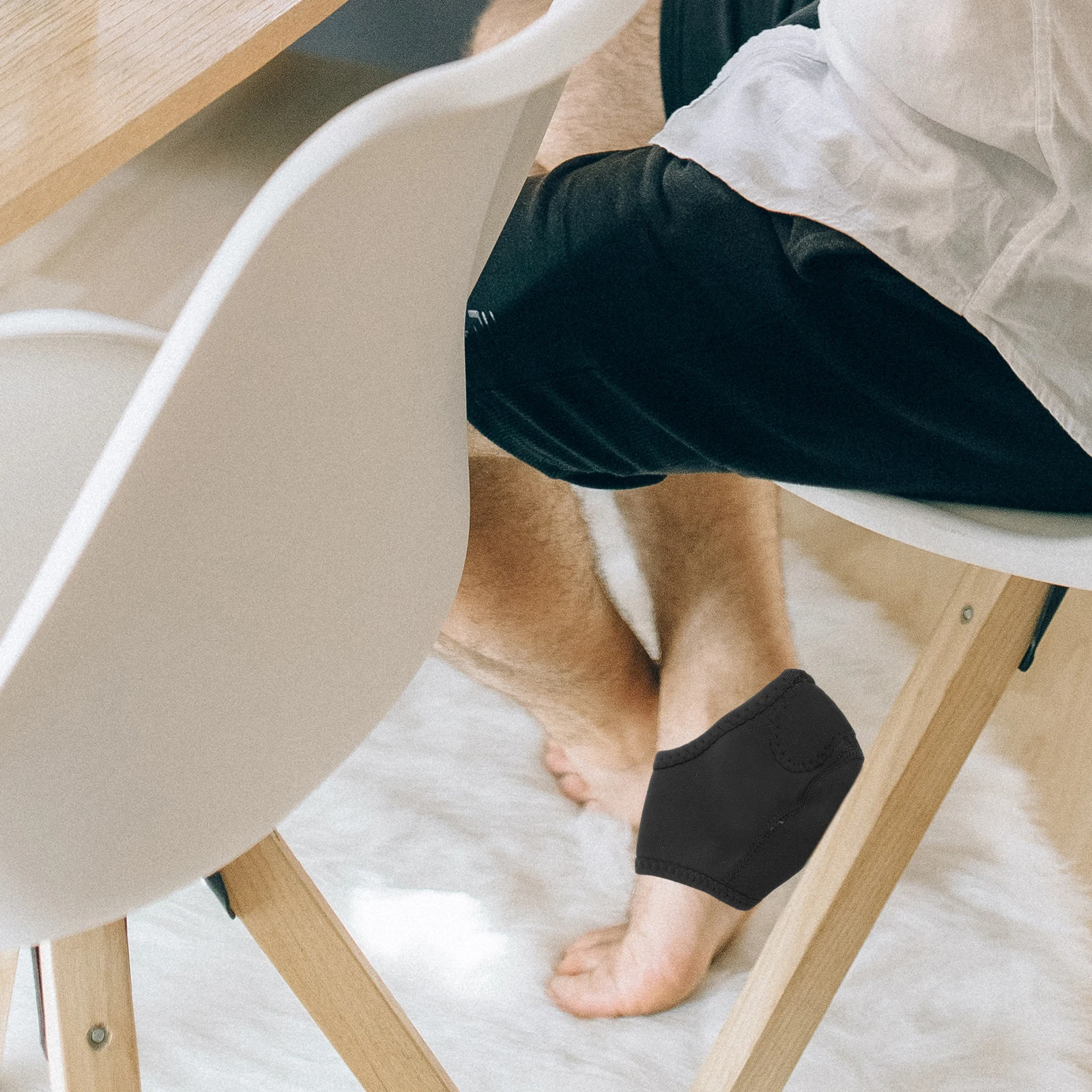 

1 Pair Breathable Covers Anti-Slip Protector Socks For Heel Pain Plantar Fasciitis Women Durable Comfortable Heel Supports