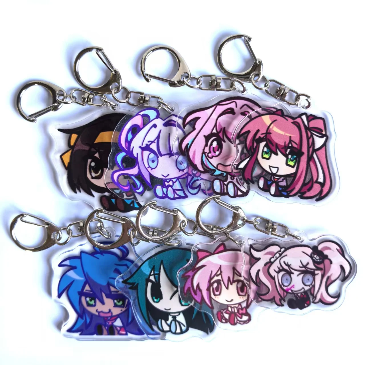 Брелки для видеоигр Ame Chan для женщин, аксессуары, Needy Streamer, Emoji Cat, брелок с перегрузкой для девочек, брелок для фанатов, подарки для друзей Брелки для видеоигр Ame Chan для женщин, аксессуары, Needy Streamer, Emoji Cat, брелок с перегрузкой для девочек, брелок для фанатов, подарки для друзей