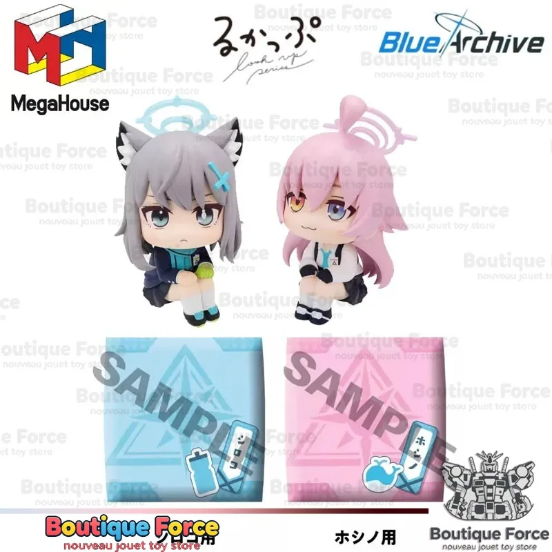

MegaHouse Blue Archive Takanashi Hoshino Sunaōkami Shiroko Action Figure Genuine Look Up Anime Model Collectible Toy for Fans