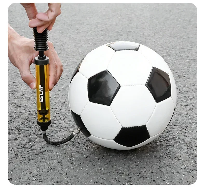 Tragbare Mini-Handballpumpe Hochdruck-Luftpumpe mit Nadel für Basketball, Fußball, Volleyball, Sportbälle, Luftpumpe – Detail 13