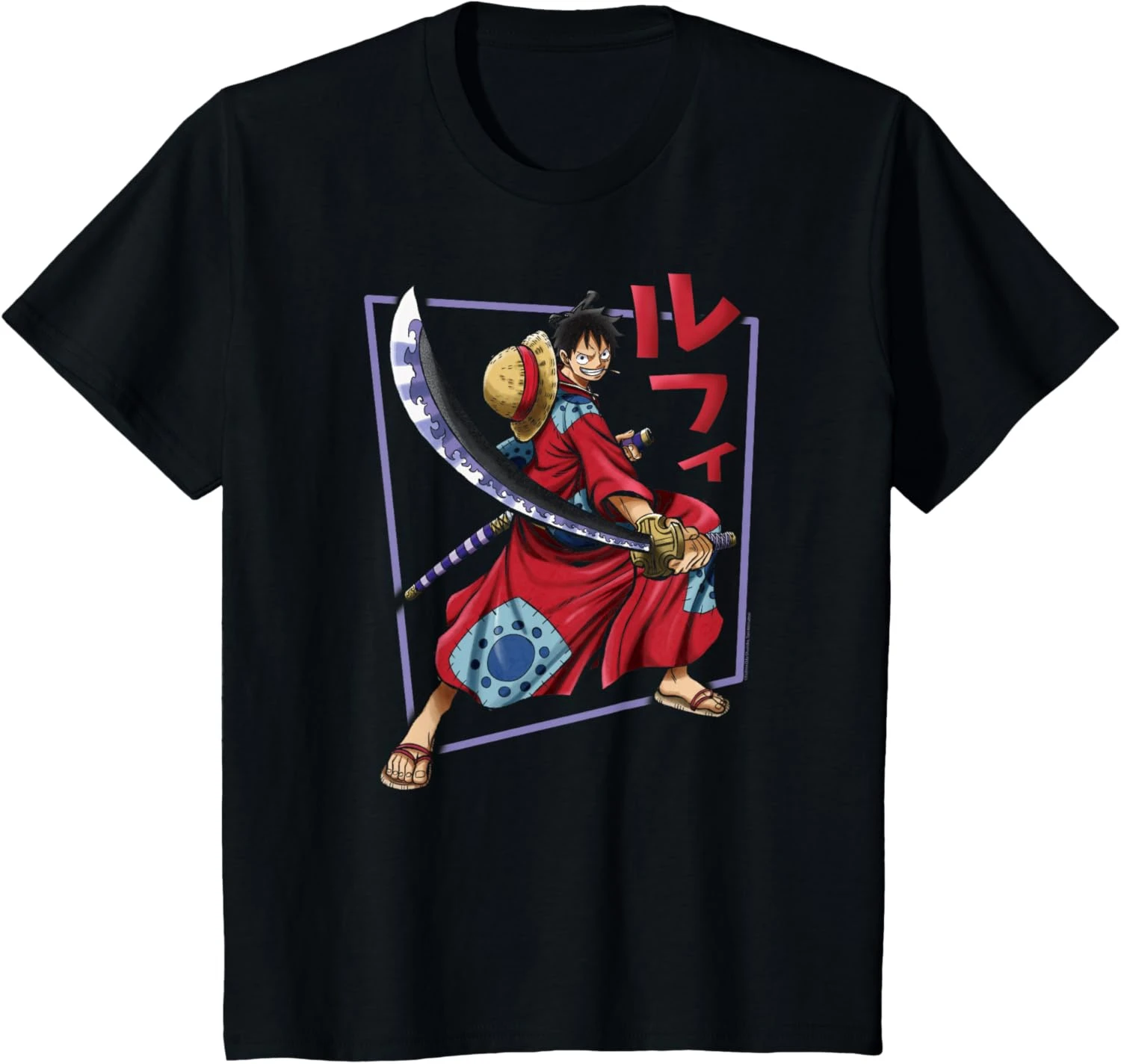 2026 Sommer ONE PIECE Anime Monkey D. Luffy Bedrucktes Lockeres Kurzarm-T-Shirt aus Reiner Baumwolle für Kinder Trendiges Unisex Casual Y2k