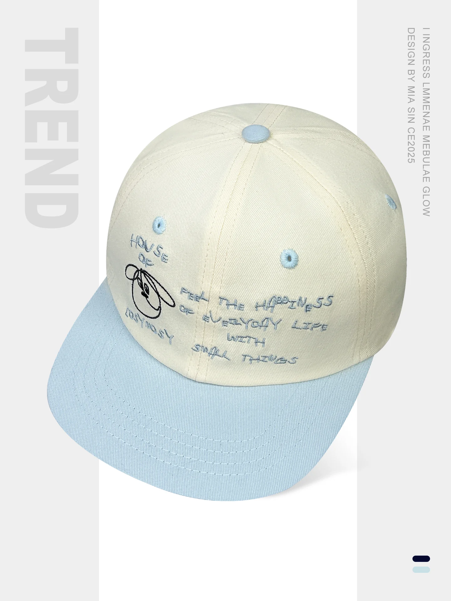 

Embroidered Duckbill Cap for Men and Women, Street Style Patchwork Hip-Hop Skateboard Cap, Large Head Circumference Baseball Cap