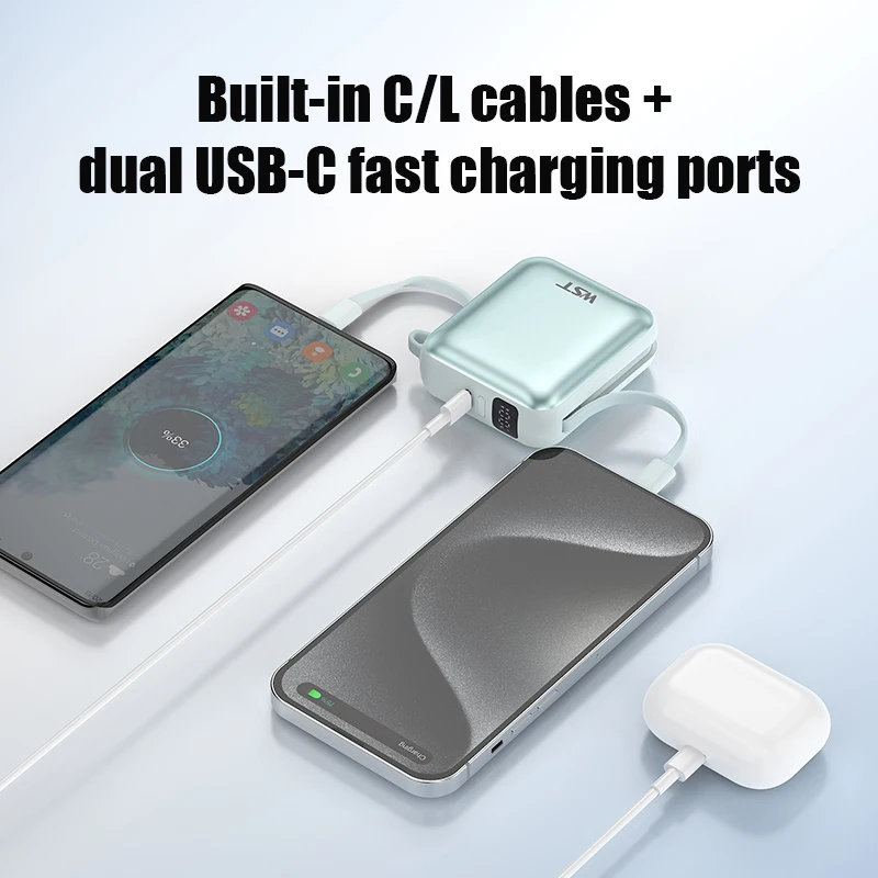 CCC Mini Power Bank 10000mAh Built