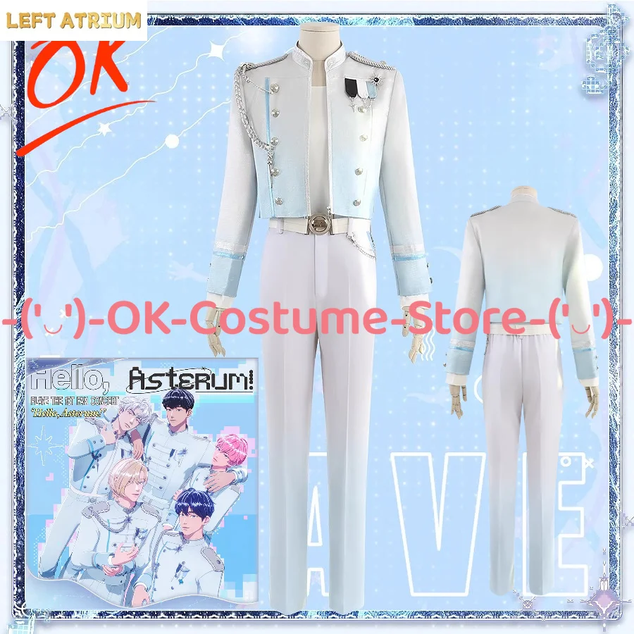 [Talla Personalizada] Disfraz de Cosplay de PLAVE Do Eunho, Traje del 1er Mini Álbum Asterum Stage, Uniforme para Fiesta de Halloween o Carnaval