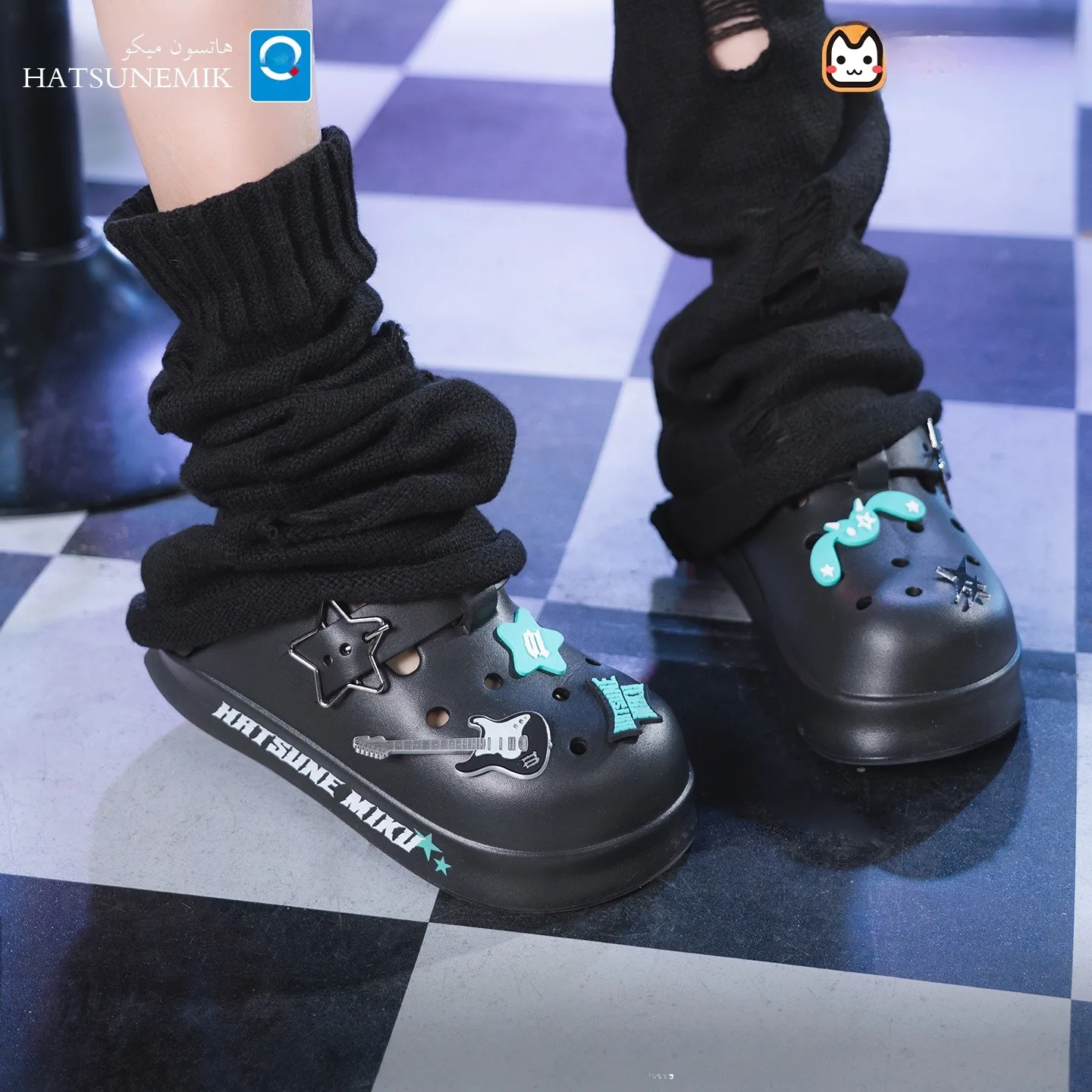 sandales-de-plage-antiderapantes-moeyu-future-summer-sabots-unisexes-chaussures-vocaloid-miku-accessoires-d'anime-style-japonais-decontracte-pour-les-trajets-quotidiens