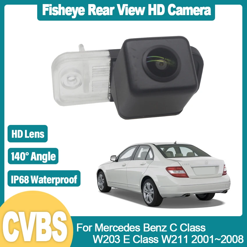 

Car Rear View Camera For Mercedes Benz C Class W203 E Class W211 2001~2008 HD CCD Night Vision Reverse Parking Camera Waterproof