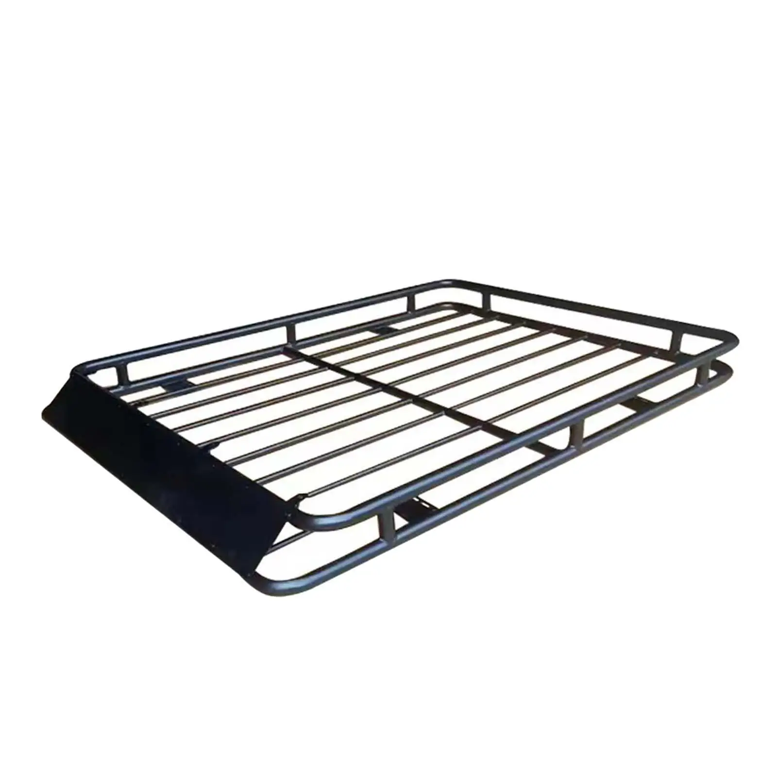 Roof Rack Basket Strong Load Bearing Vehicle Easy to Install High Strength Black Rooftop Cargo Carrier Car Top Luggage Holder