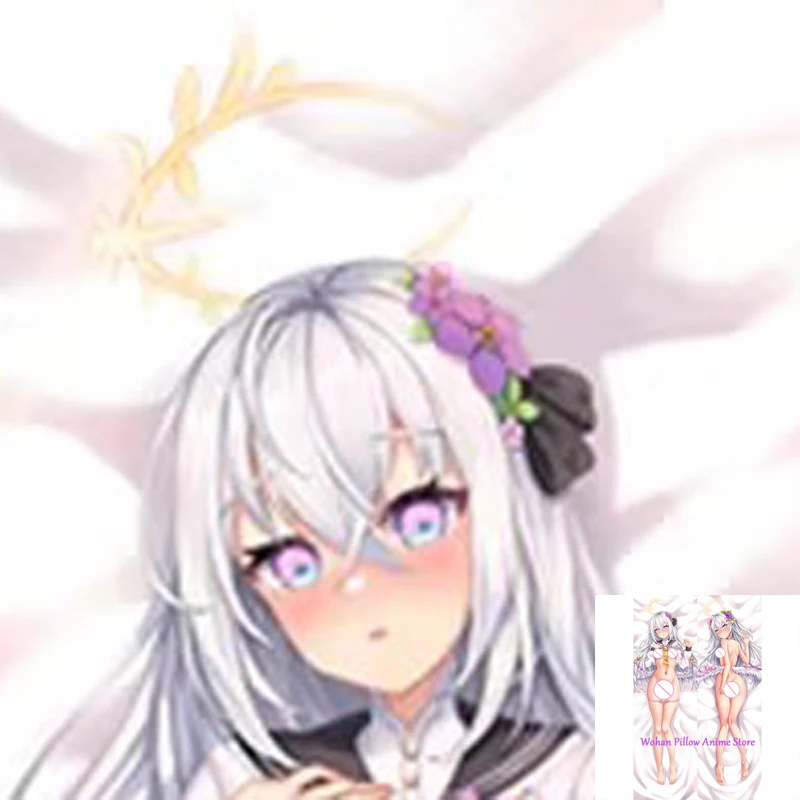 

Dakimakura Anime Pillow Cover Shirasu Azusa Double Sided Print Life-size Halloween Christmas Decoration