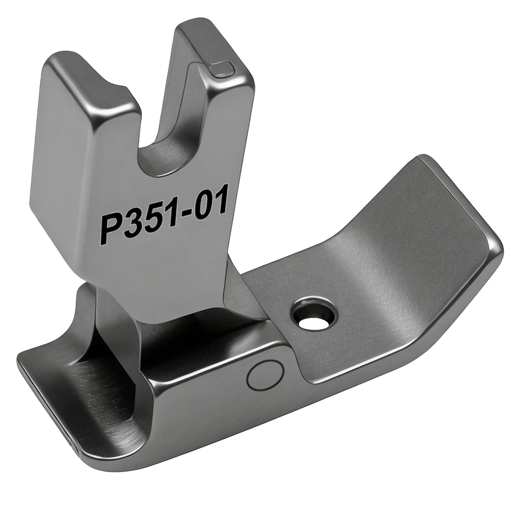 Umbrella Presser Foot #P351-01 Industrial Flat Car Presser Foot With Hole For Brother Juki Sewing Machines Accessories ﻿