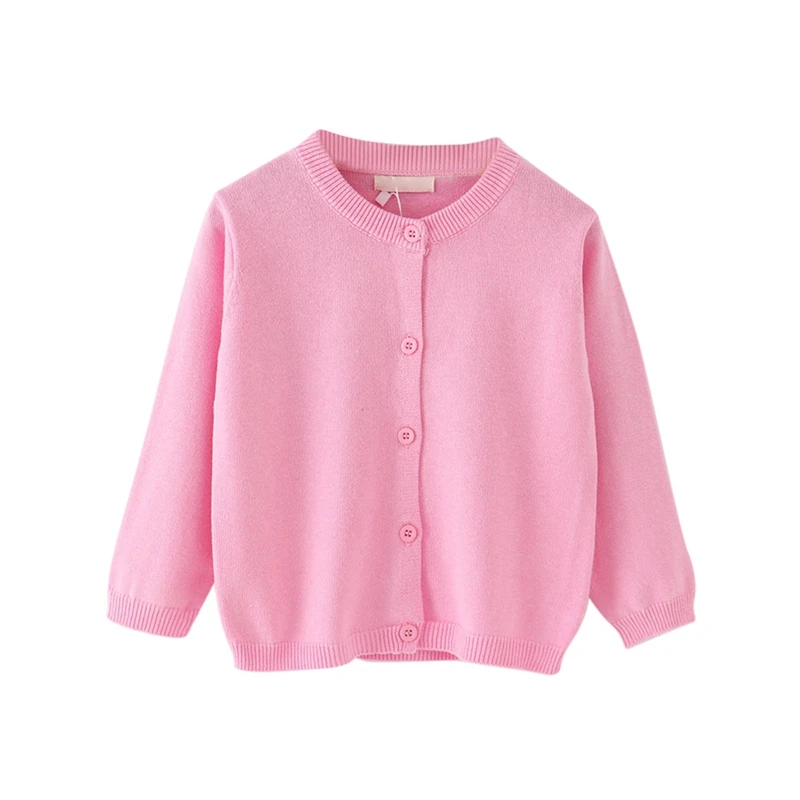 Children Girls Cardigan Sweater Coat Spring Autumn Casual Jacket Toddler Baby Kids Wool Knitted Cardigan For Boys 1-5 Years