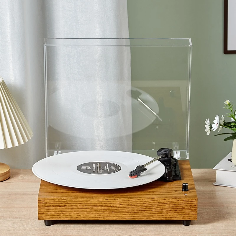 

Dust cover phonograph, header wireless Bluetooth, good thing sharing