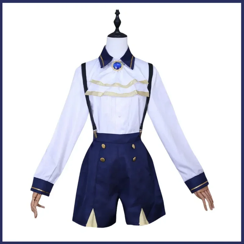FC6アニメゲーム Nu: カーニバル エドモンド コスプレ衣装 小児期制服 ロンパース 男性 女性 かわいい カーニバル マスカレード Bal@FC8！