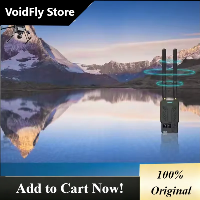 VoidFly SIYI MK32 DUAL 1080p HD Digital Image Transmission Module SIYI HM30 Series 30KM Ultra-low Latency 5.8g