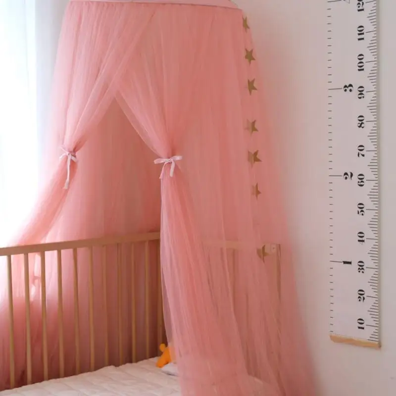 Children\'s Tent Kindergarten Decoration No Installation Girl Feeling Bed Curtain Mesh Atmosphere Baby Mosquito Net