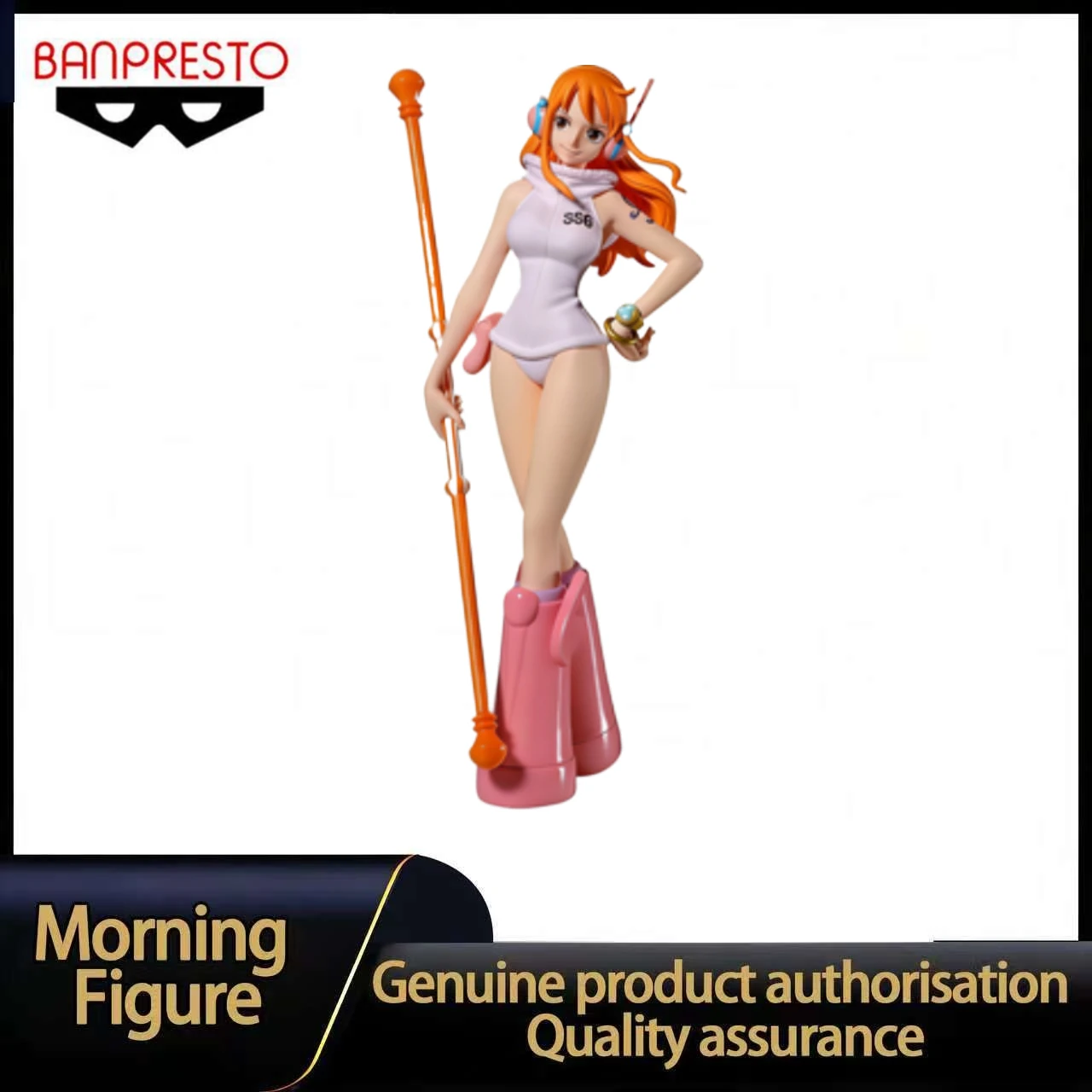 

In Stock Banpresto The Departure One Piece Nami Ver Egghead Figure Toy Model Collection