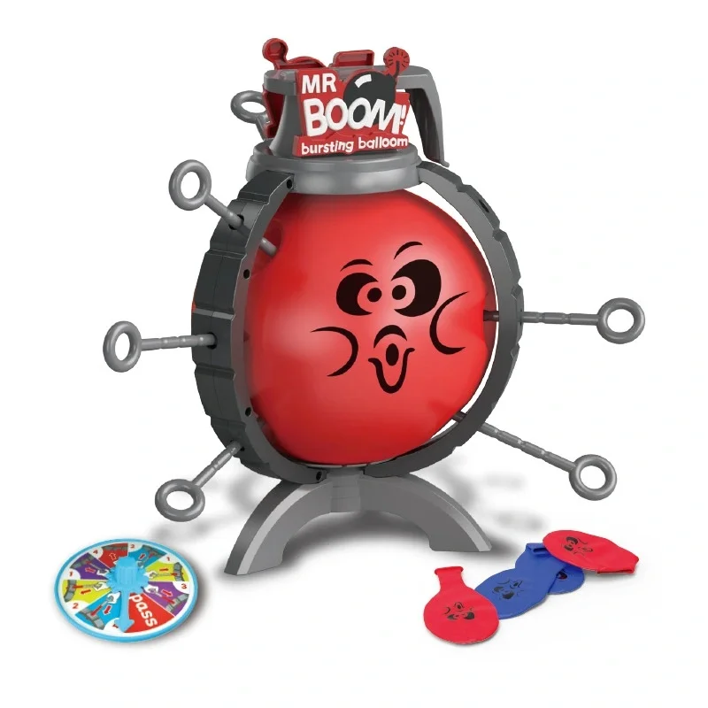 Interactive Boom Boom Balloons for Boys and Girls, Prank Balloons That Explode When You Poke Them, Interactive Prank Toys, Tabletop Games, Suitable for Christmas, Spring Festival, New Year's Day, Birthdays, Suitable for Boys and Girls Toys