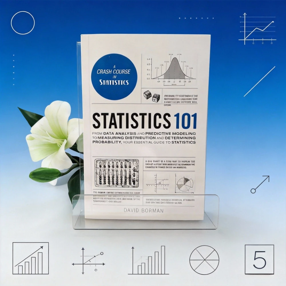 

Statistics 101 By David Borman - Essential Crash Course in Statistics for Data Analysis & Beginners