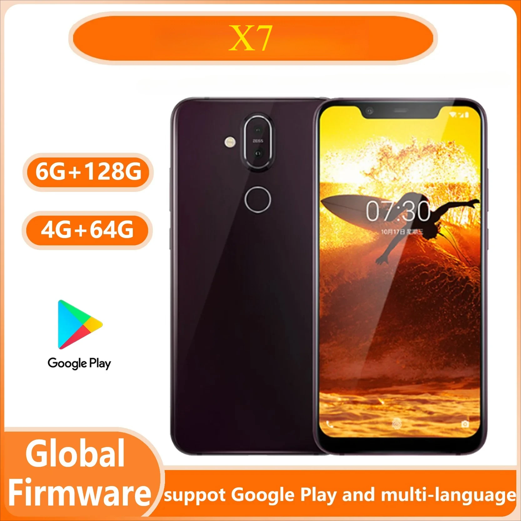 X7 4G Smartphone 6.18