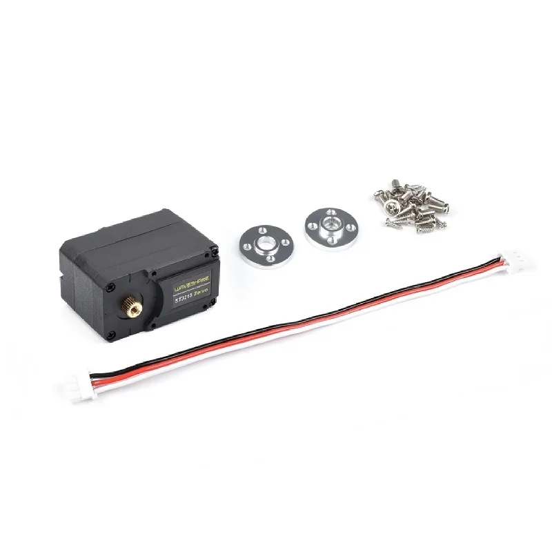 Motor Servo Bus Serial ST3215 Torsi Tinggi 30KG 360 °   Servo Digital Terprogram Logam