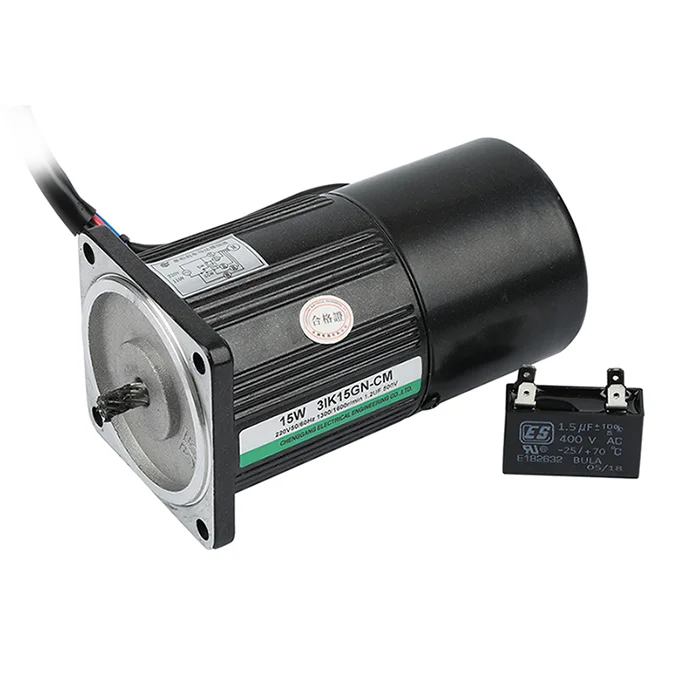 자동 조립 LVD CE 1500RPM 보증을 위한 15W 3IK15GN-CM 가역 속도 모터 14dB 소음 양방향