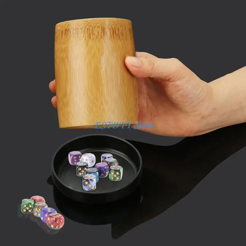 G6DE 50 قطعة أكريليك مزدوج اللون النردات الزاوية المستديرة النردات مزدوجة اللون الجدول لعبة النردات الرياضيات العد أداة التدريس