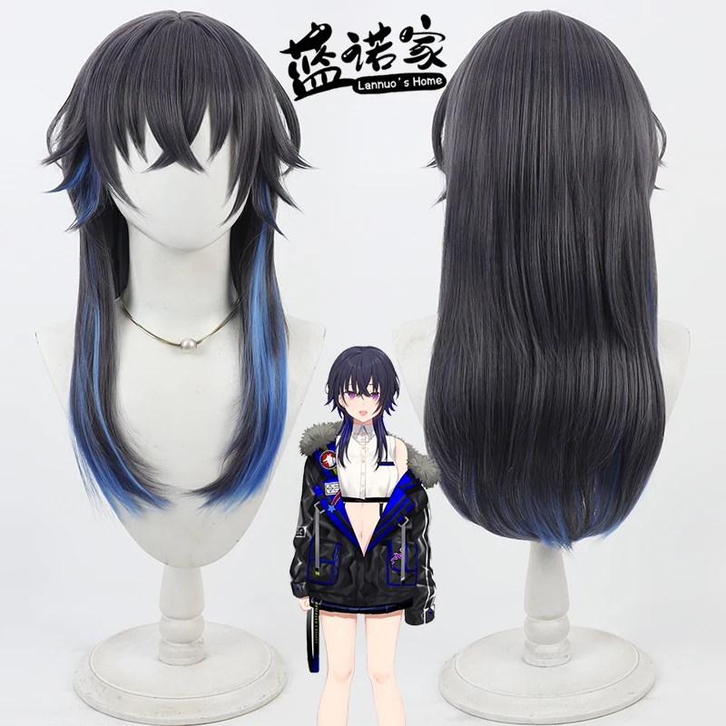 

NIJISANJI Virtual YouTube Ichinose Uruha Cos Косплей Парик Хэллоуин Карнавальная вечеринка Опора Синтетические волосы Термостойкое волокно