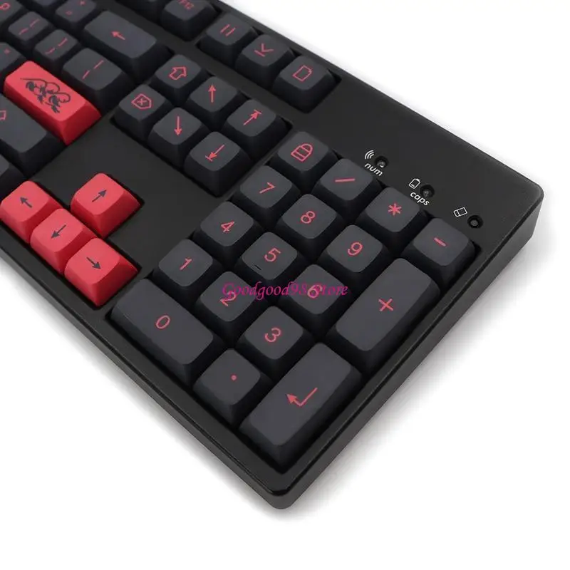 Teclas sublimación tinte PBT 132 teclas para interruptores MX teclado mecánico para juegos